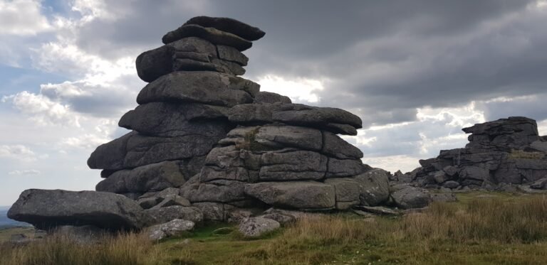 Dartmoor Tor. Large Granite Tor on Dartmoor